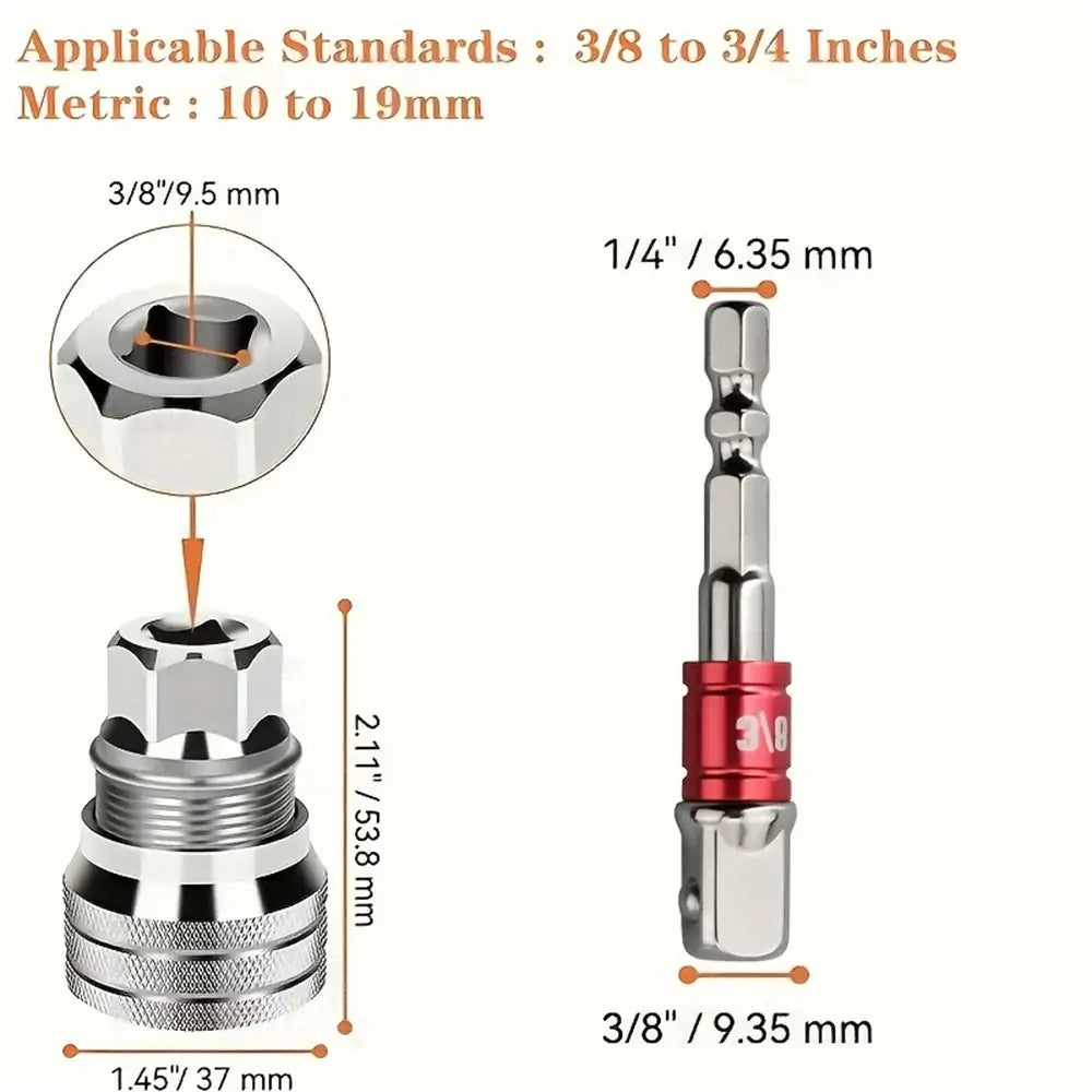 Universal Precision Multi-Size Socket